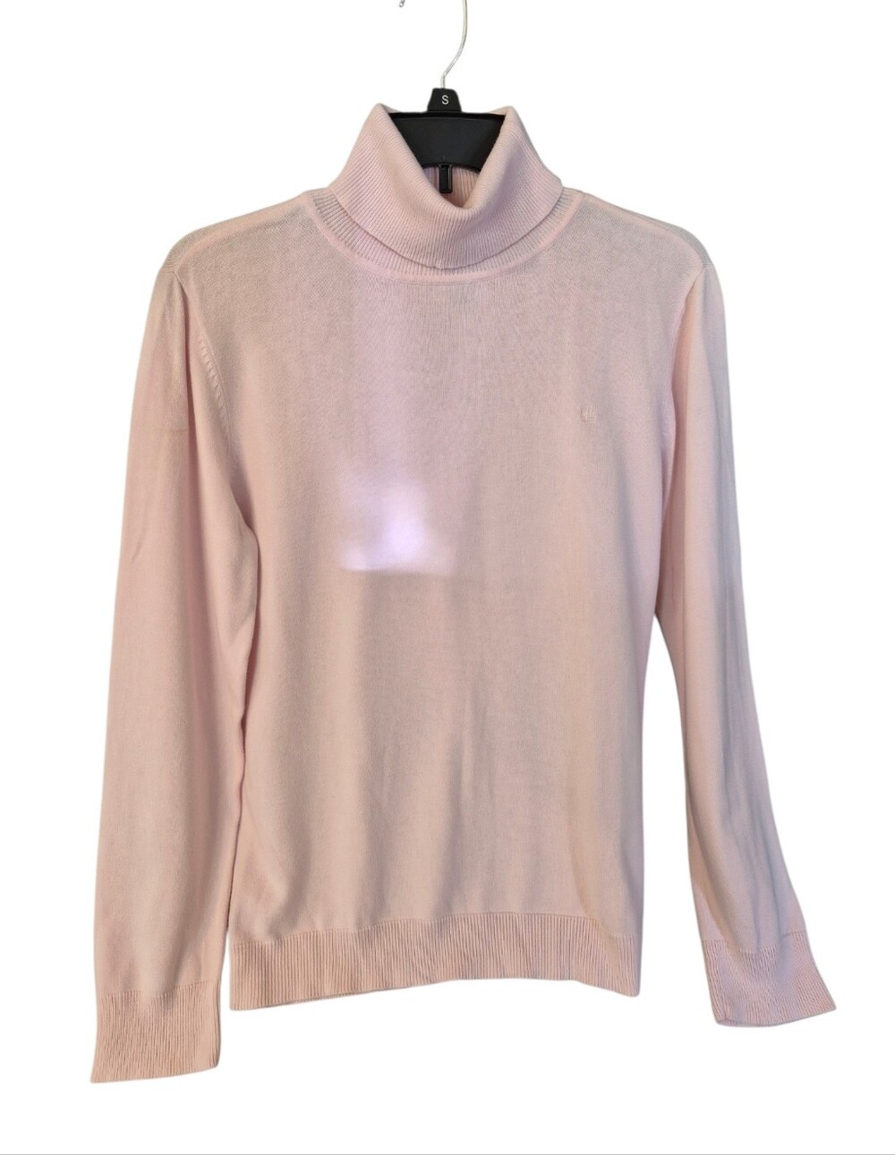 Lauren Ralph Lauren pink cotton preppy turtleneck - XL. S30